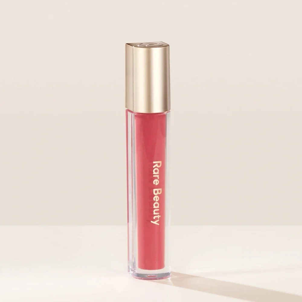 Rare Beauty Stay Vulnerable Glossy Lip Balm Nearly Apricot